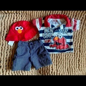 Sesame Street outfit 12 month baby set elmo